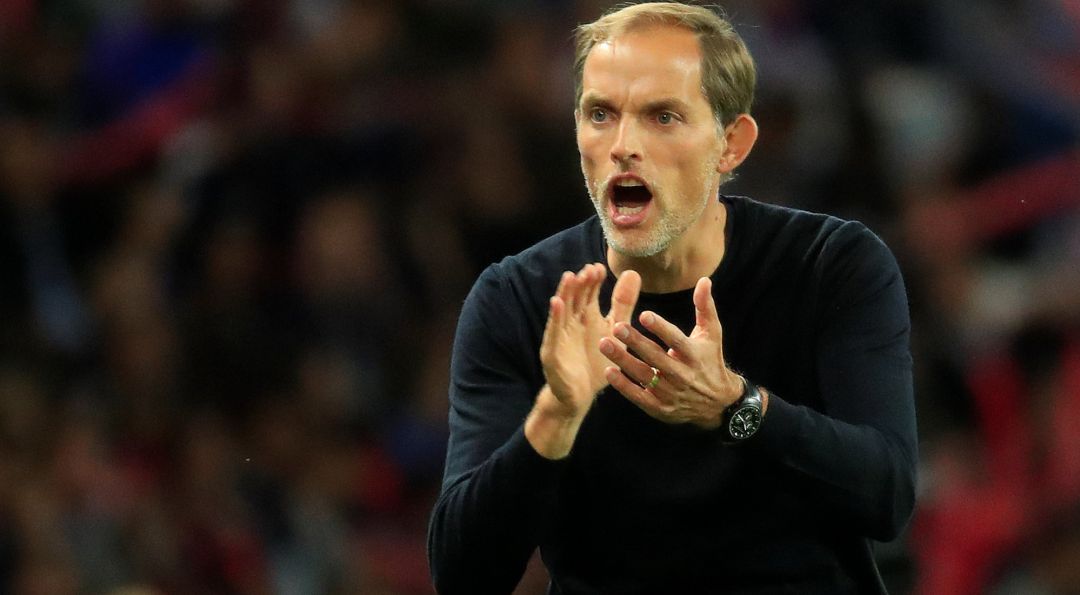 El técnico del PSG Thomas Tuchel. El técnico del PSG Thomas Tuchel.