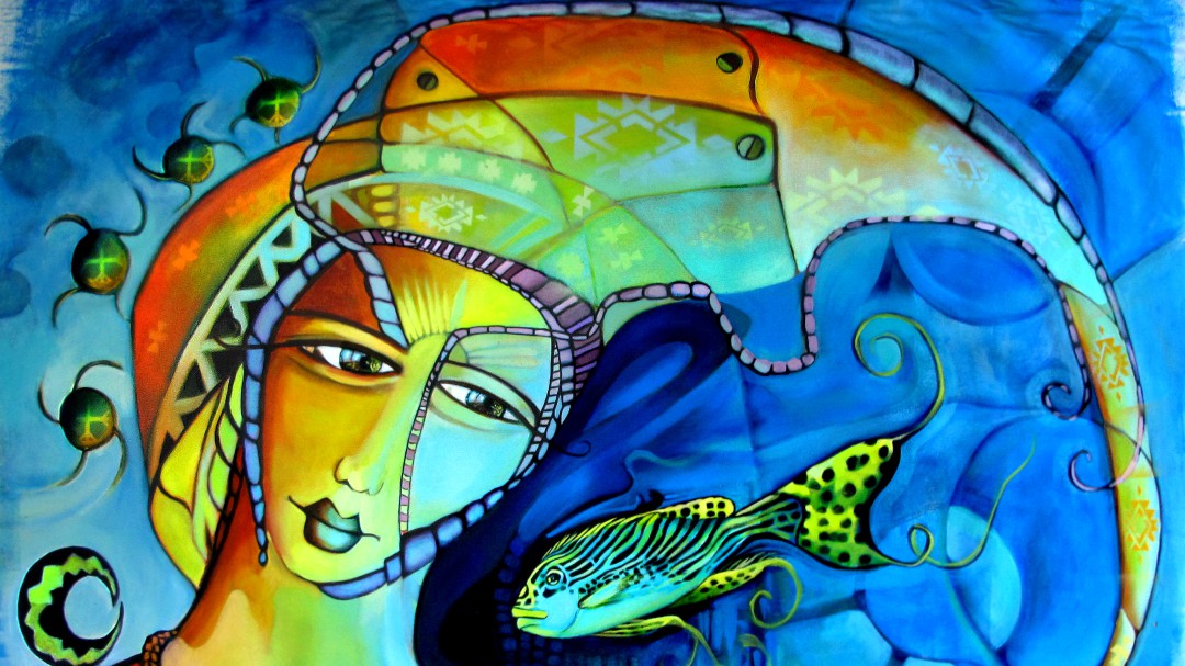 Fiorella Podestá, ganadora del Concurso de Pintura Mural por la Igualdad