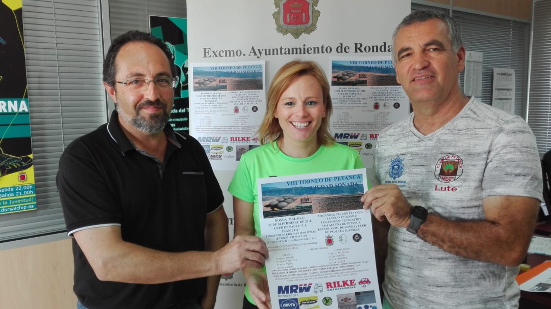 La petanca vuelve a ser protagonista en el VIII Torneo 'Ciudad de Ronda'