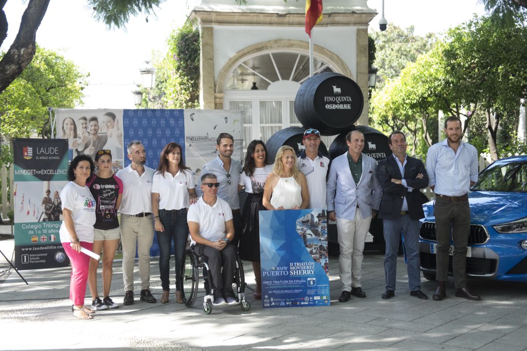 El tratlón se presentó el martes en las bodegas Osborne de El Puerto de Santa María El tratlón se presentó el martes en las bodegas Osborne de El Puerto de Santa María