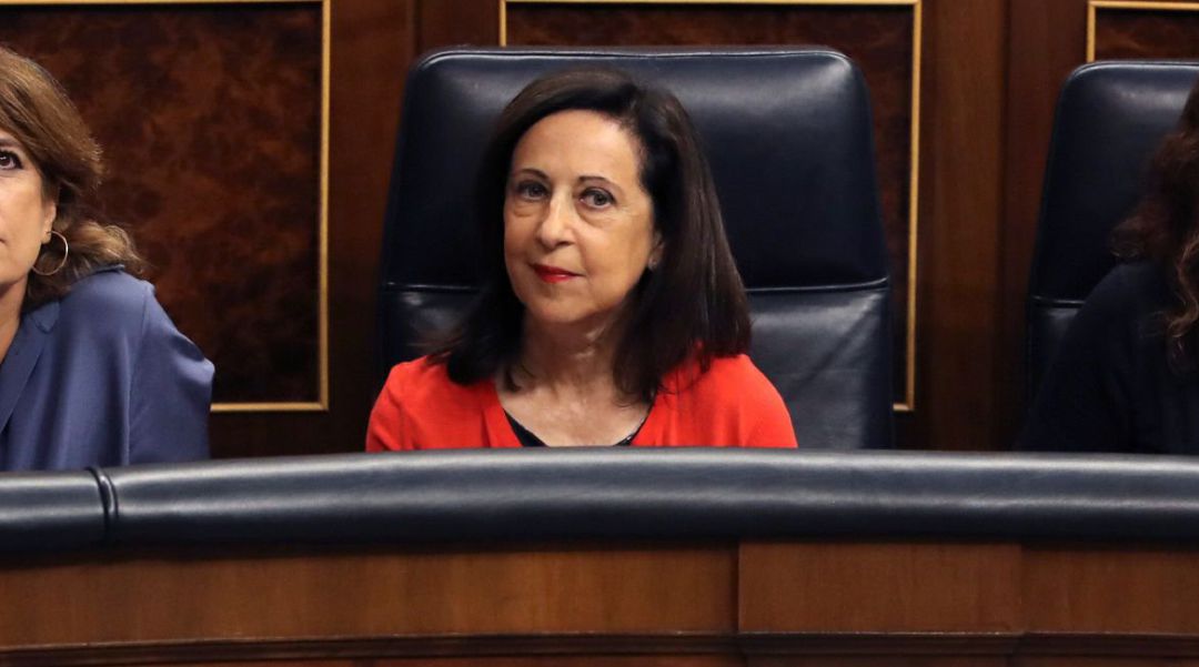 La ministra de Defensa, Margarita Robles, en el Congreso. La ministra de Defensa, Margarita Robles, en el Congreso.