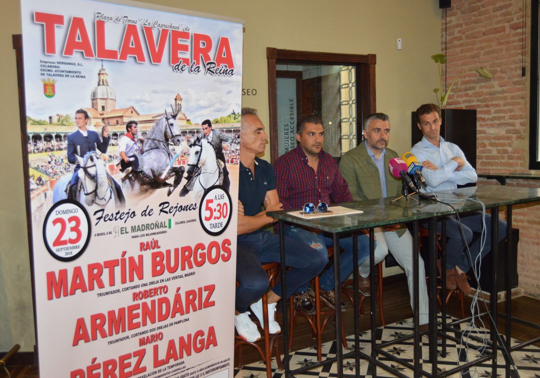 Corrida de rejones en San Mateo, el domingo 23 de septiembre