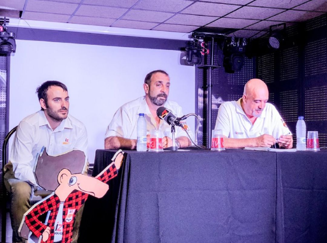 Rueda de prensa de Interpeñas en la que han presentado las 3 propuestas que han enviado al Ayuntamiento para disponer de un gran espacio durante las Fiestas del Pilar Rueda de prensa de Interpeñas en la que han presentado las 3 propuestas que han enviado al Ayuntamiento para disponer de un gran espacio durante las Fiestas del Pilar