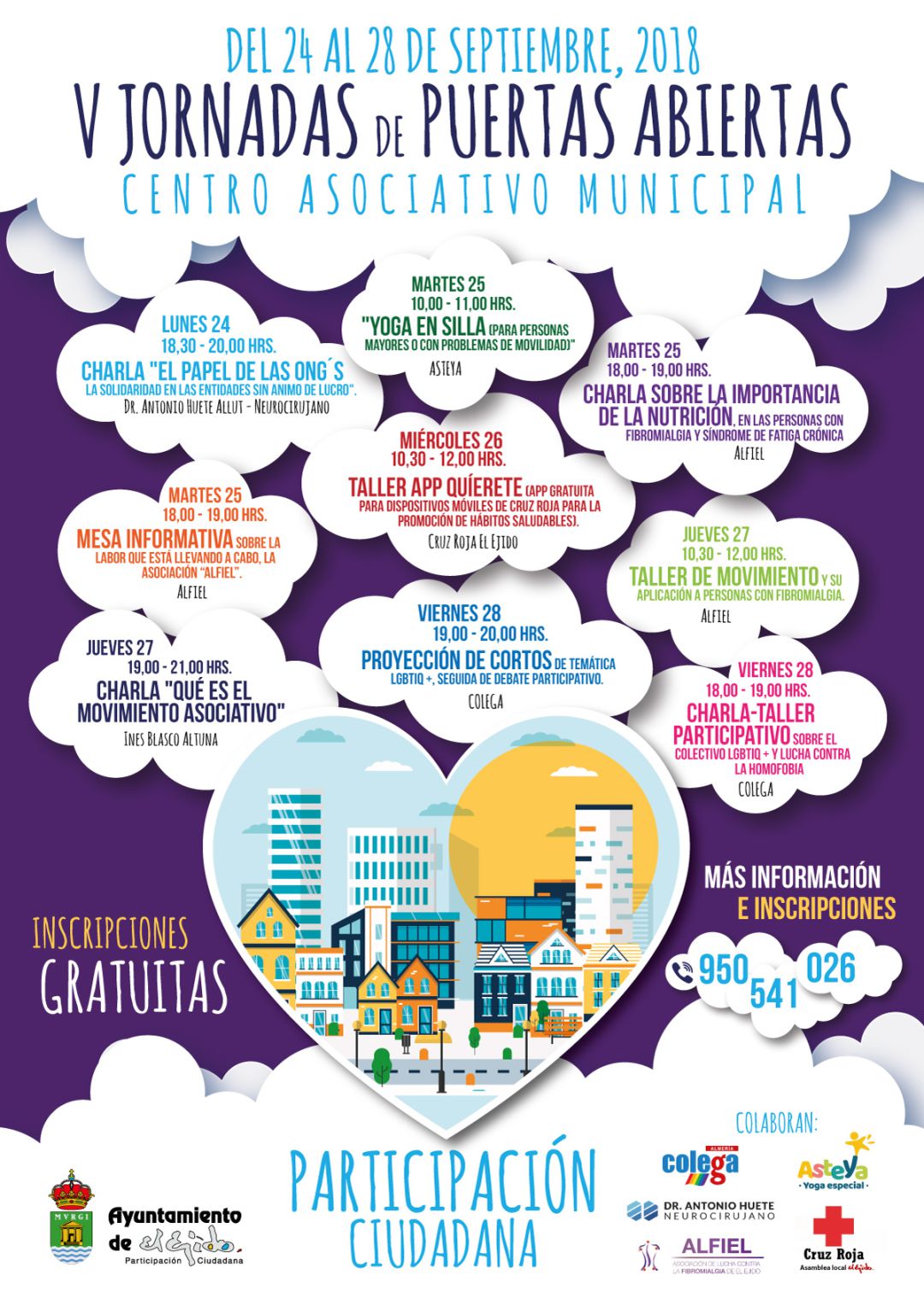 Cartel de las jornadas. Cartel de las jornadas.