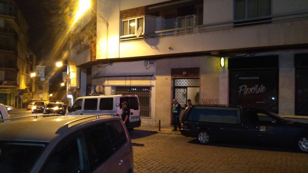 Calle Vandelvira de Úbeda, lugar del suceso Calle Vandelvira de Úbeda, lugar del suceso