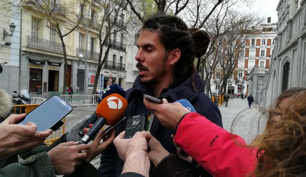 Rodríguez tras su declaración en el Supremo Rodríguez tras su declaración en el Supremo