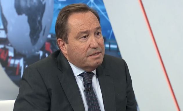 Fermín Yébenes, portavoz de la UPIT, durante la intervención en un programa de Canal Sur. Fermín Yébenes, portavoz de la UPIT, durante la intervención en un programa de Canal Sur.