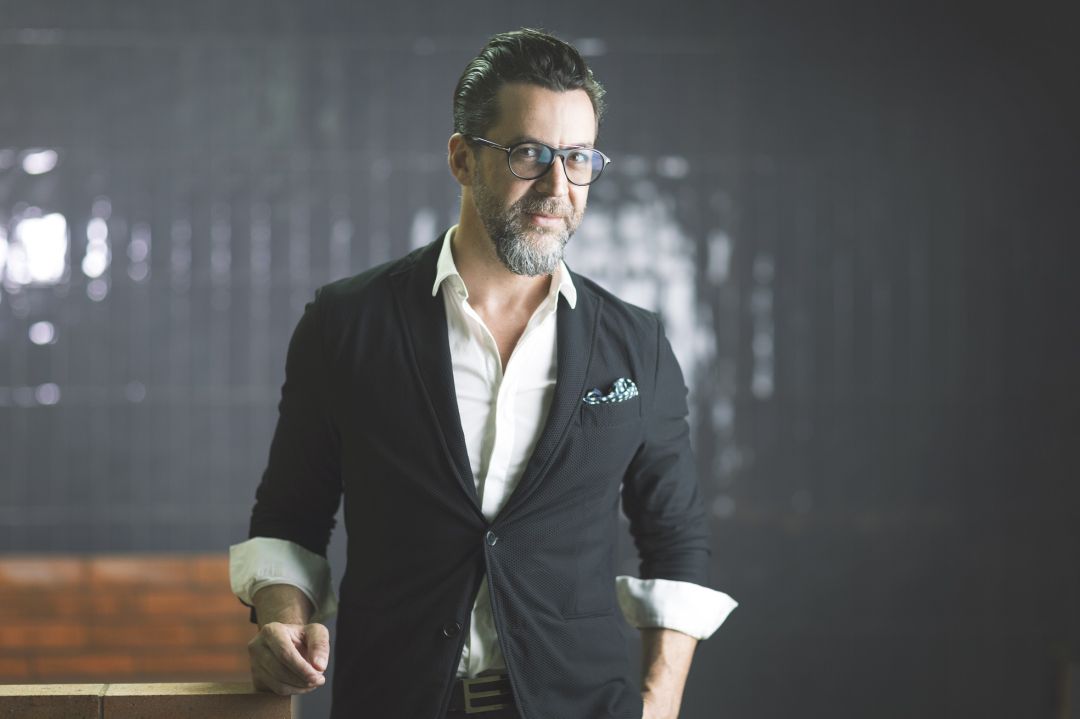 Quique Dacosta en su nuevo restaurante de Valencia, Llisa negra Quique Dacosta en su nuevo restaurante de Valencia, Llisa negra