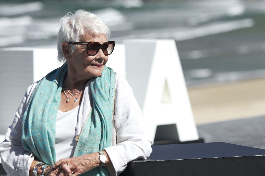 British actress Judi Dench attends the Donostia Award photocall during the 66th San Sebastian International Film Festival on September 25, 2018 in San Sebastian, Spain British actress Judi Dench attends the Donostia Award photocall during the 66th San Sebastian International Film Festival on September 25, 2018 in San Sebastian, Spain