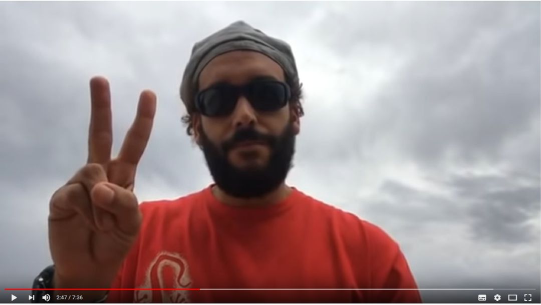 Jesús Candel en una captura del video en el que hace refencia al Juez Decano de Córdoba Jesús Candel en una captura del video en el que hace refencia al Juez Decano de Córdoba