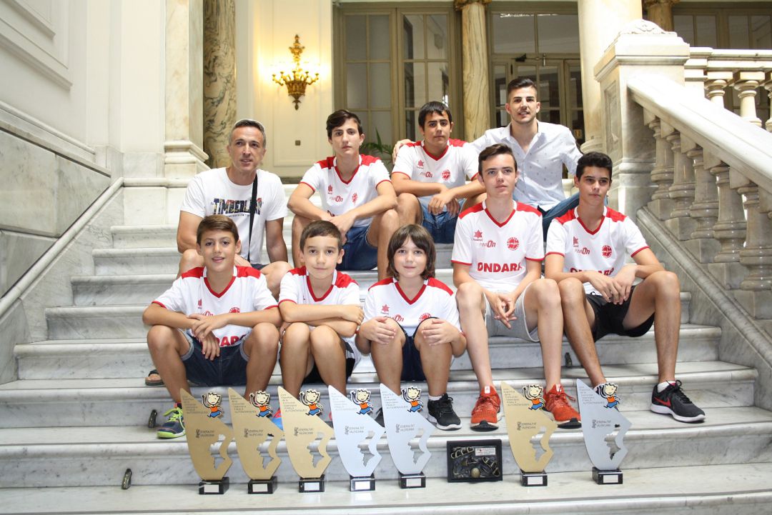 Premios para la Escuela Municipal de Pilota de Ondara Premios para la Escuela Municipal de Pilota de Ondara