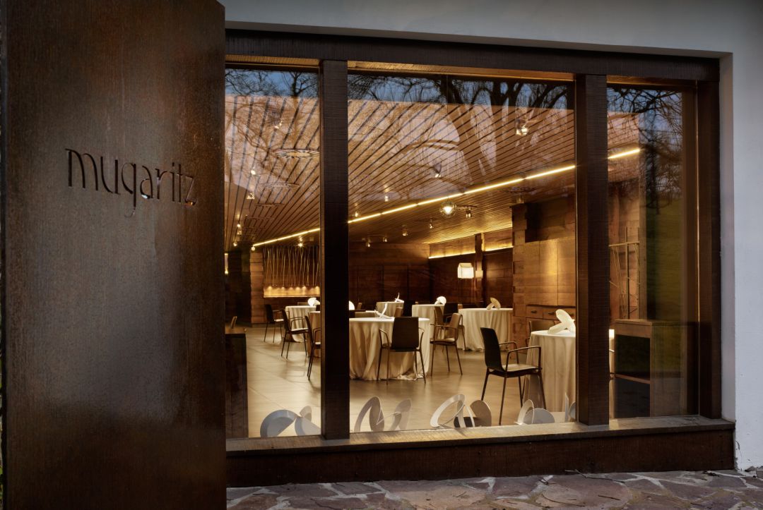 Imatge del restaurant "Mugaritz". Imatge del restaurant "Mugaritz".
