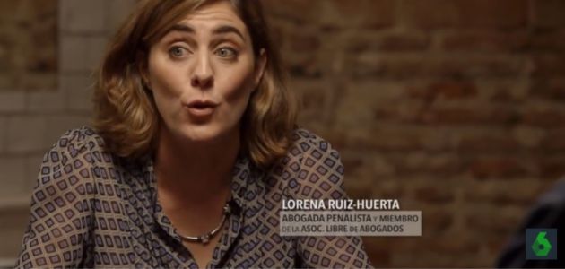 Ruiz-Huerta durante su intervención en el programa Ruiz-Huerta durante su intervención en el programa