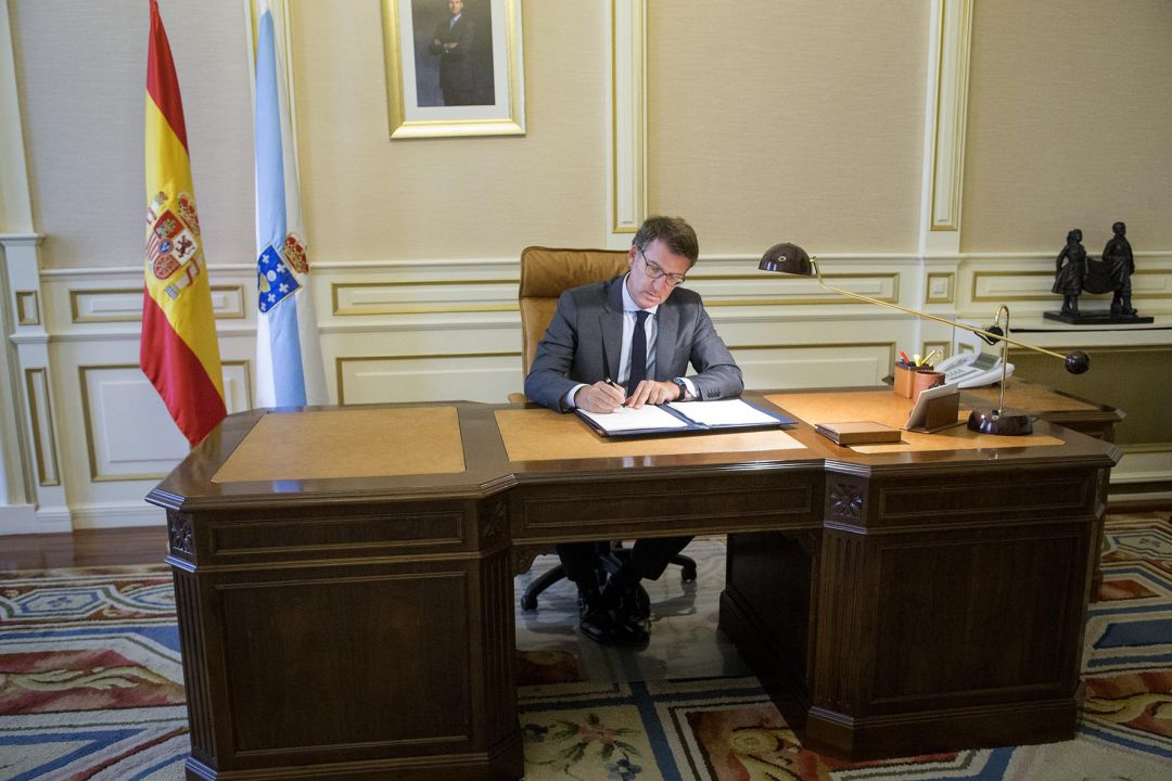 Feijoo: "La preparación del Xacobeo 2021 se merece una consellería" Feijoo: "La preparación del Xacobeo 2021 se merece una consellería"