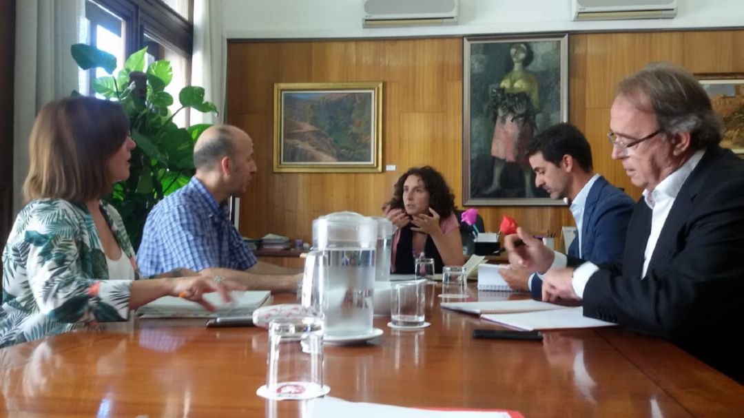 Junta de portavoces del pasado 7 de septiembre, día en el que el Tribunal Constitucional admitió a trámite el recurso del gobierno central contra el artículo 14 de la Ley de Capitalidad por el que ZEC asumió el control de las sociedades municipales Junta de portavoces del pasado 7 de septiembre, día en el que el Tribunal Constitucional admitió a trámite el recurso del gobierno central contra el artículo 14 de la Ley de Capitalidad por el que ZEC asumió el control de las sociedades municipales