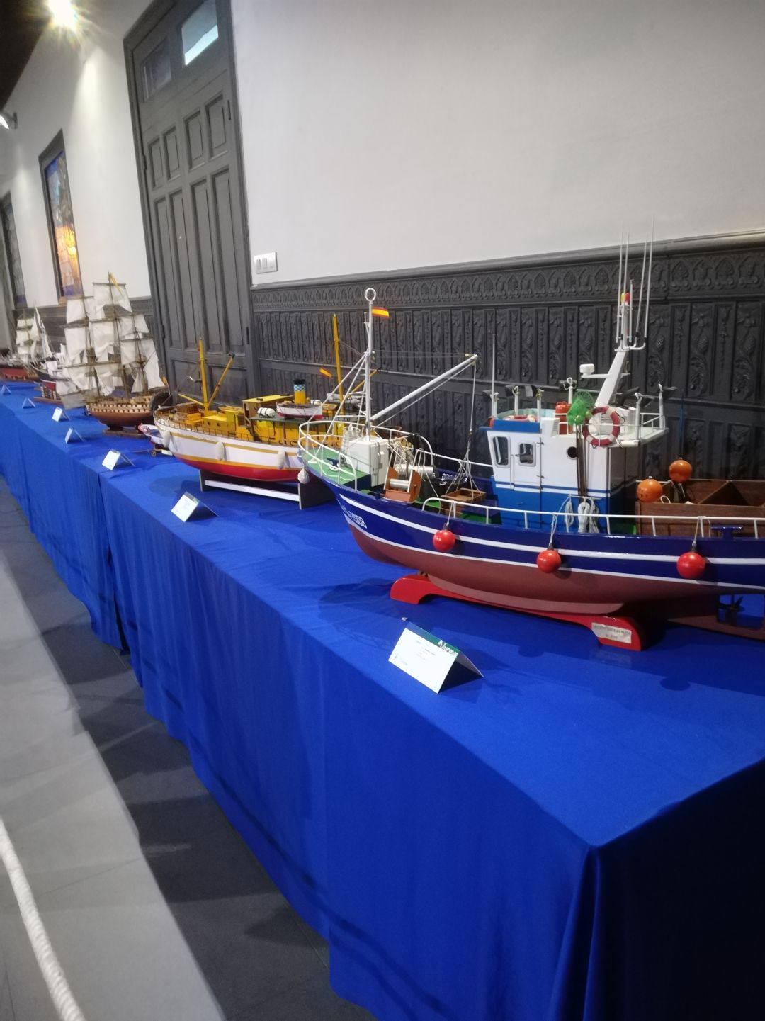 Exposión de maquetas de barco incluida en las actividades del Vivermar que organiza el concello de Viveiro durante todo el mes de septiembre. Exposión de maquetas de barco incluida en las actividades del Vivermar que organiza el concello de Viveiro durante todo el mes de septiembre.