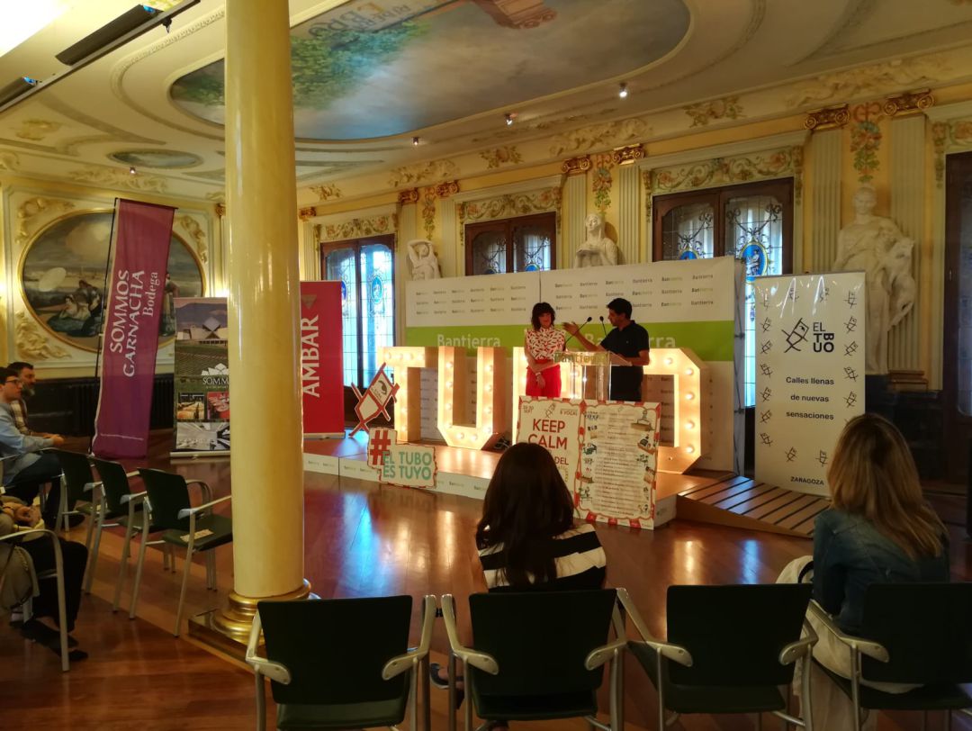 Presentación de la programación de las fiestas del Tubo Presentación de la programación de las fiestas del Tubo