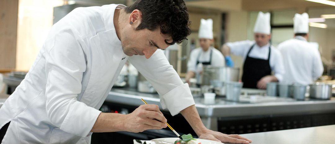 Eneko Atxa, chef del restaurante Azurmendi. Eneko Atxa, chef del restaurante Azurmendi.