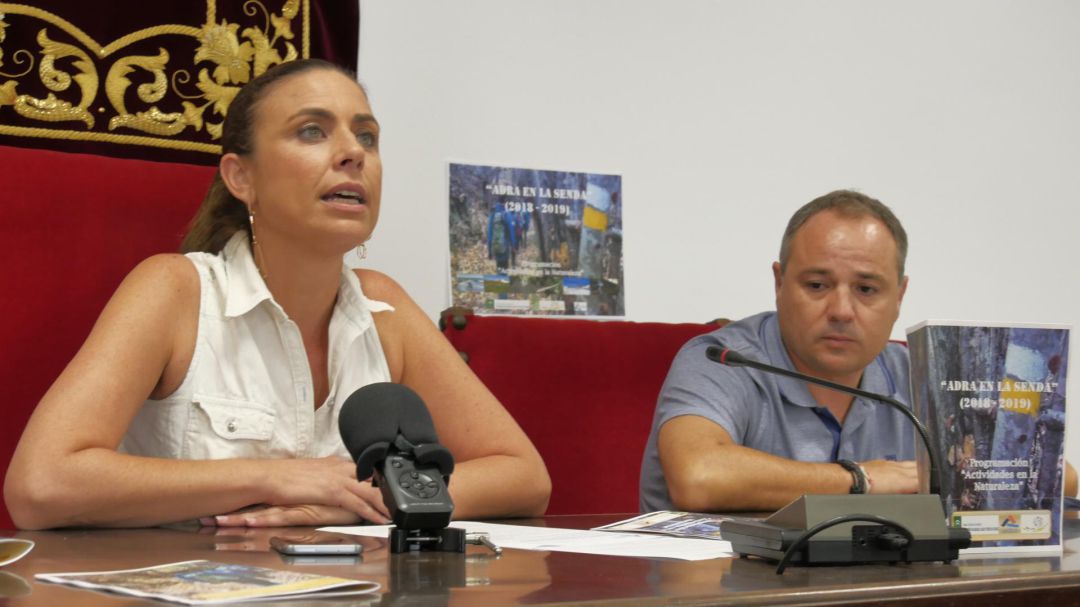 Presentación 'Adra en la senda'. Presentación 'Adra en la senda'.