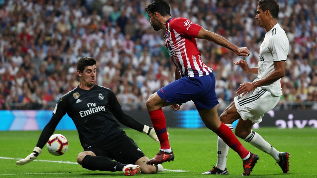 Courtois y Oblak dejan el derbi en tablas