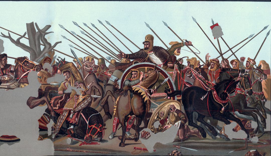 Cuando un becario venció a Darío III de Persia Cuando un becario venció a Darío III de Persia