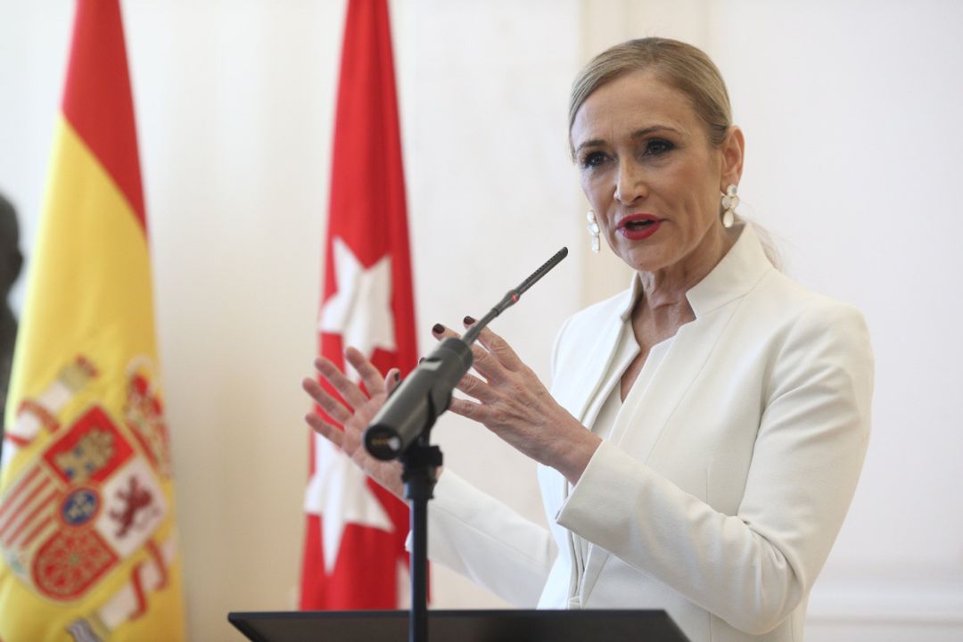 Rueda de prensa de Cristina Cifuentes Rueda de prensa de Cristina Cifuentes