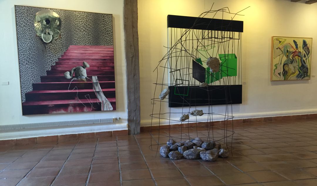 Una de las salas de la Fundación Antonio Pérez de Cuenca. Una de las salas de la Fundación Antonio Pérez de Cuenca.