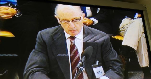 Rodrigo Rato durante el juicio Rodrigo Rato durante el juicio