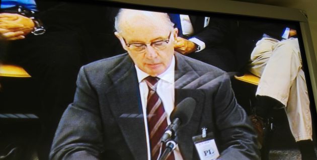 Rodrigo Rato durante el juicio Rodrigo Rato durante el juicio