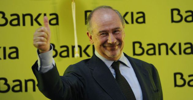 Rato durante la salida a bolsa de Bankia Rato durante la salida a bolsa de Bankia