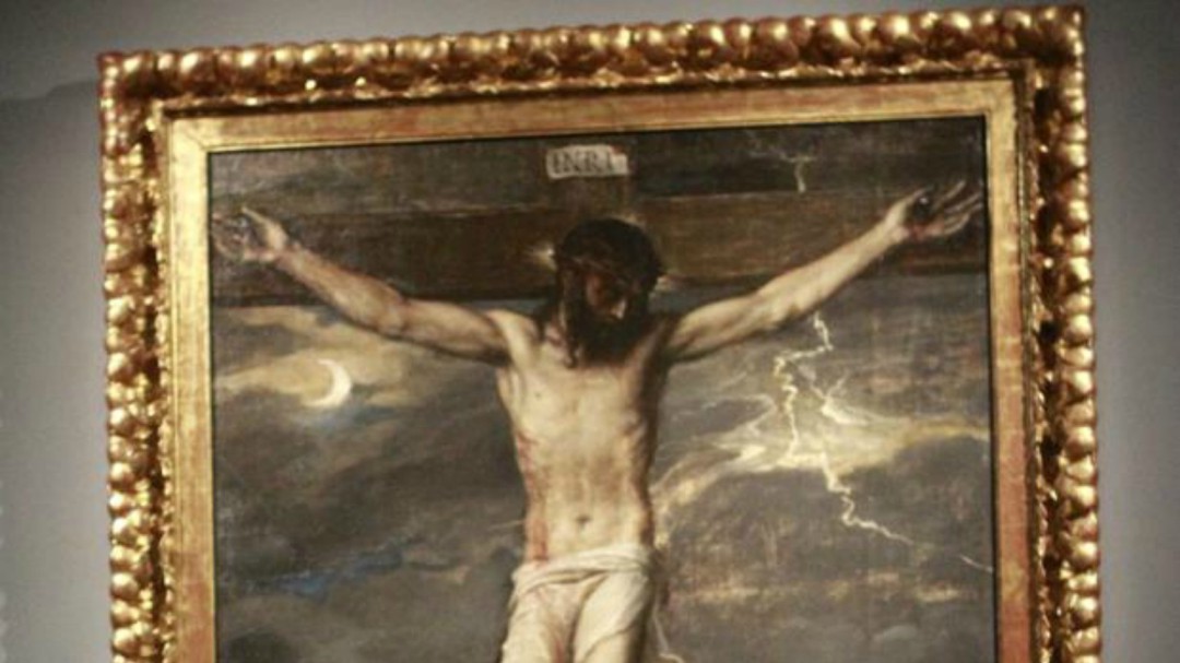 Un Tiziano del monasterio de San Lorenzo de El Escorial sufre desprendimiento de pintura