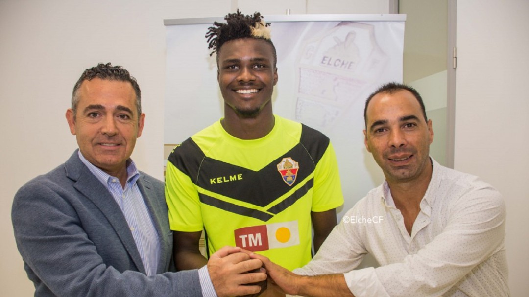 Sory Kaba amplía su contrato con el Elche C.F. hasta 2021