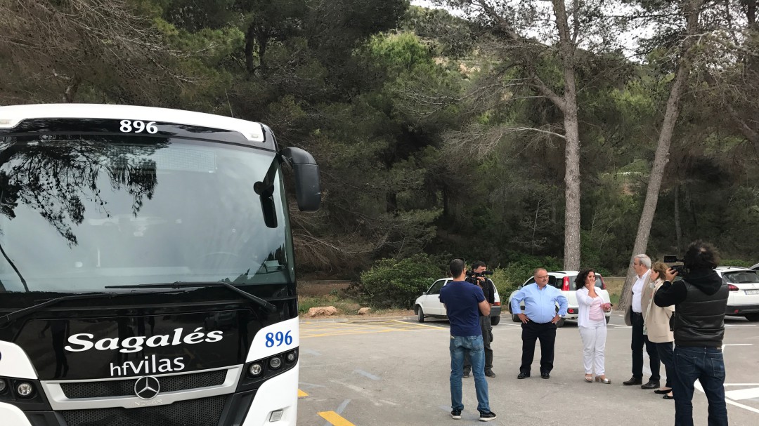 Proponen una nueva parada en el Hospital Can Misses en la línea de transporte Sant Antoni-Ibiza