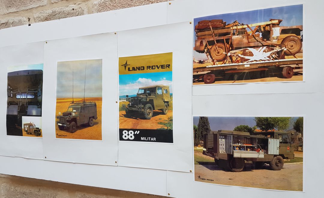 Exposición fotográfica homenaje al Land Rover Santana. Exposición fotográfica homenaje al Land Rover Santana.