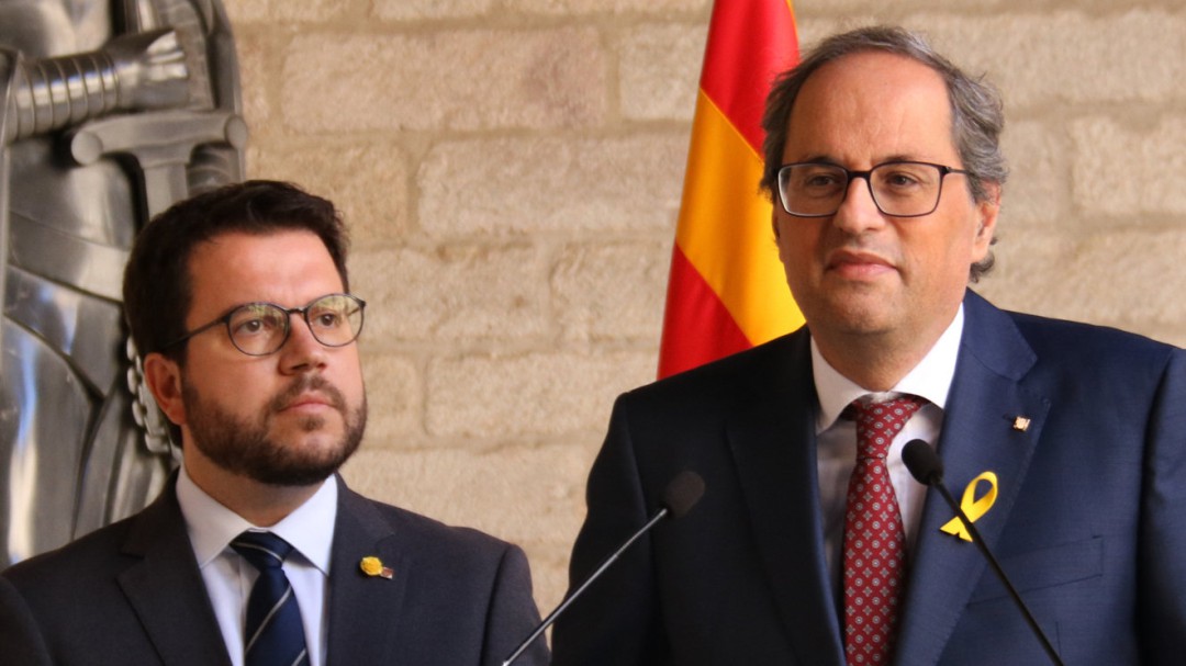 Quim Torra: Refermem la unitat del Govern, com a mínim fins que hi hagi sentències