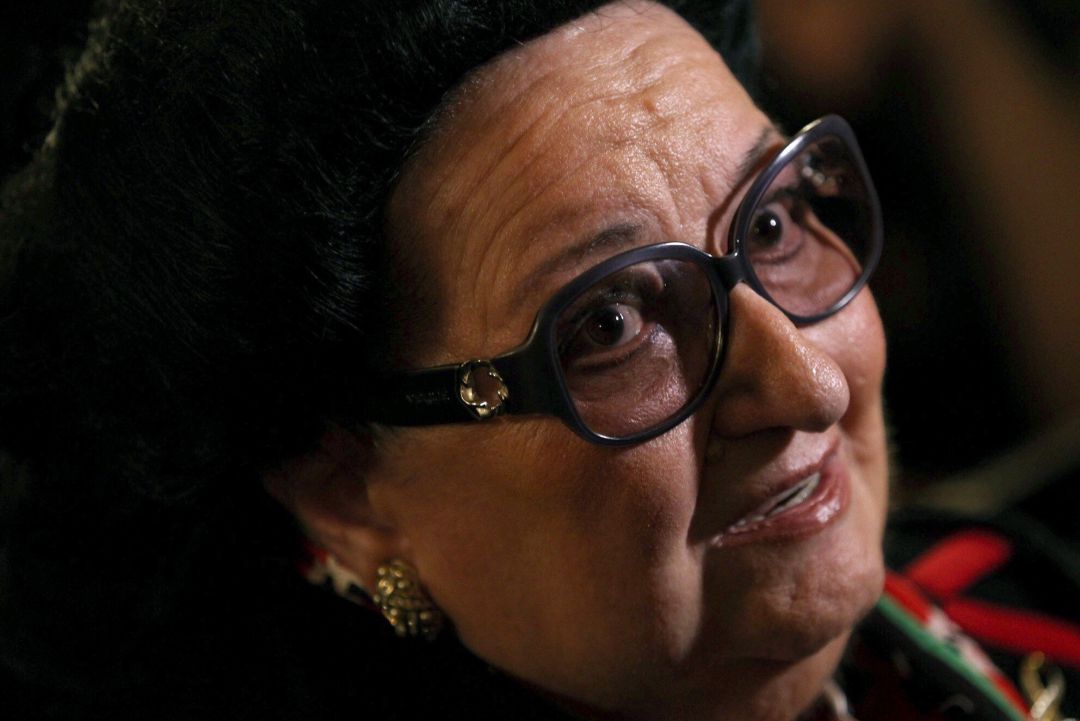 Fotografía de archivo de la soprano Montserrat Caballé que ha fallecido la pasada madrugada a los 85 años de edad en el Hospital de Sant Pau de Barcelona Fotografía de archivo de la soprano Montserrat Caballé que ha fallecido la pasada madrugada a los 85 años de edad en el Hospital de Sant Pau de Barcelona