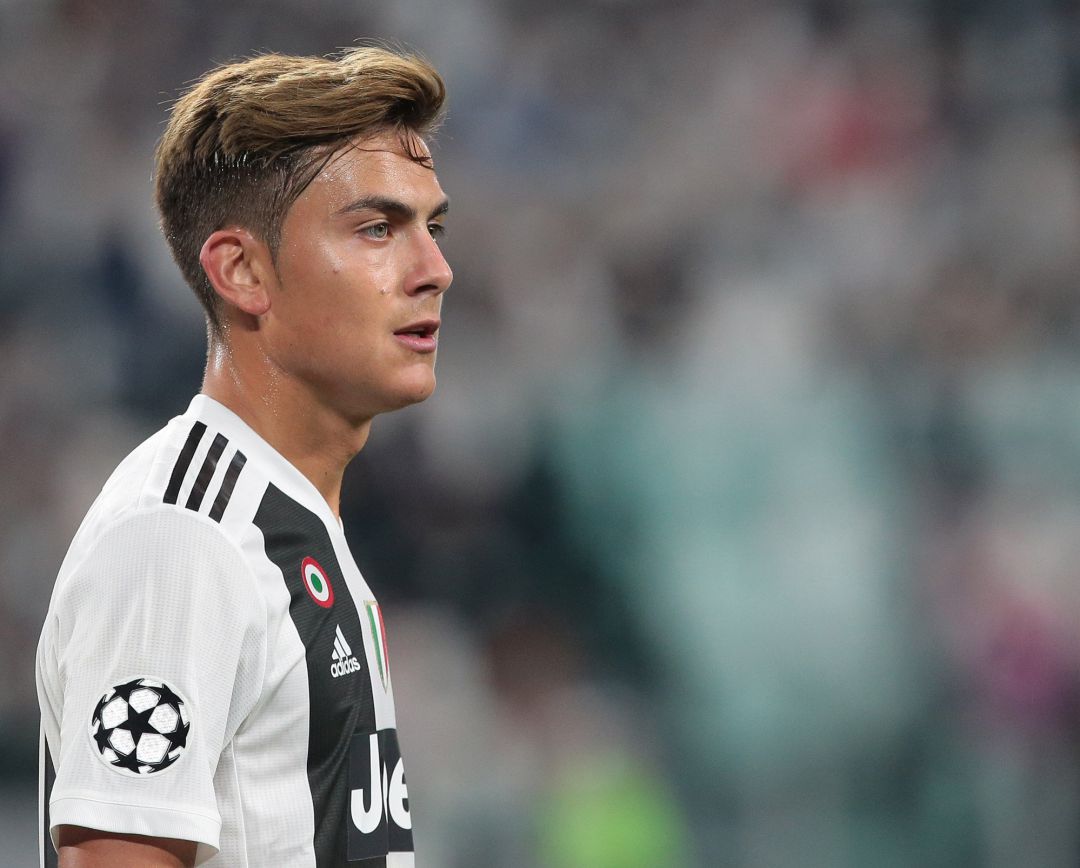 Dybala durante el partido de la Juventus contra el Young Boys. Dybala durante el partido de la Juventus contra el Young Boys.