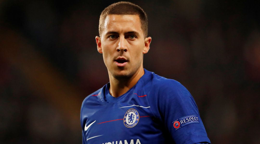 Eden Hazard durante un partido del Chelsea Eden Hazard durante un partido del Chelsea