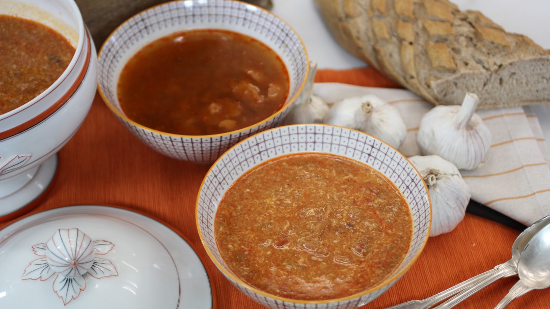 Receta: sopa de ajo