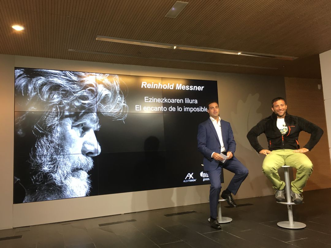 Reinhold Messner llegará al Palacio Euskalduna el próximo 20 de octubre Reinhold Messner llegará al Palacio Euskalduna el próximo 20 de octubre