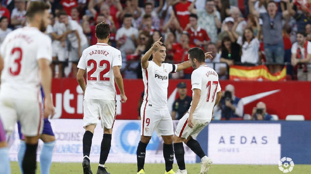 Escucha los goles que le dieron el liderato al Sevilla FC