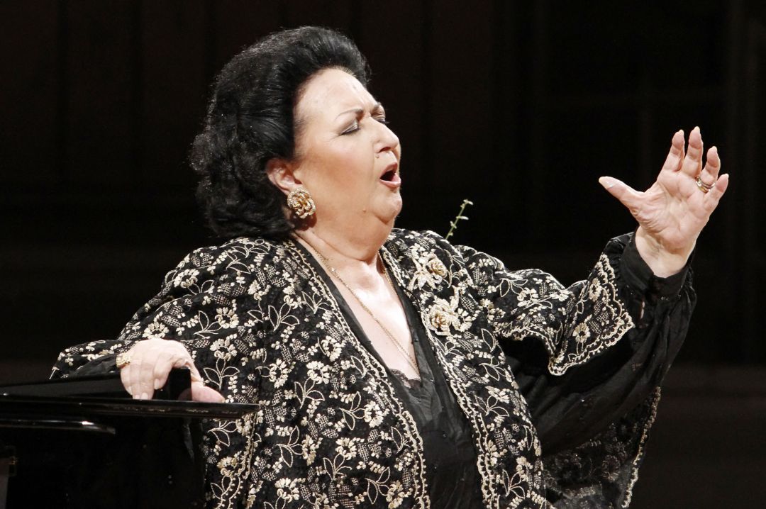 La soprano Montserrat Caballé durant un concert a Berlín, 2011. La soprano Montserrat Caballé durant un concert a Berlín, 2011.