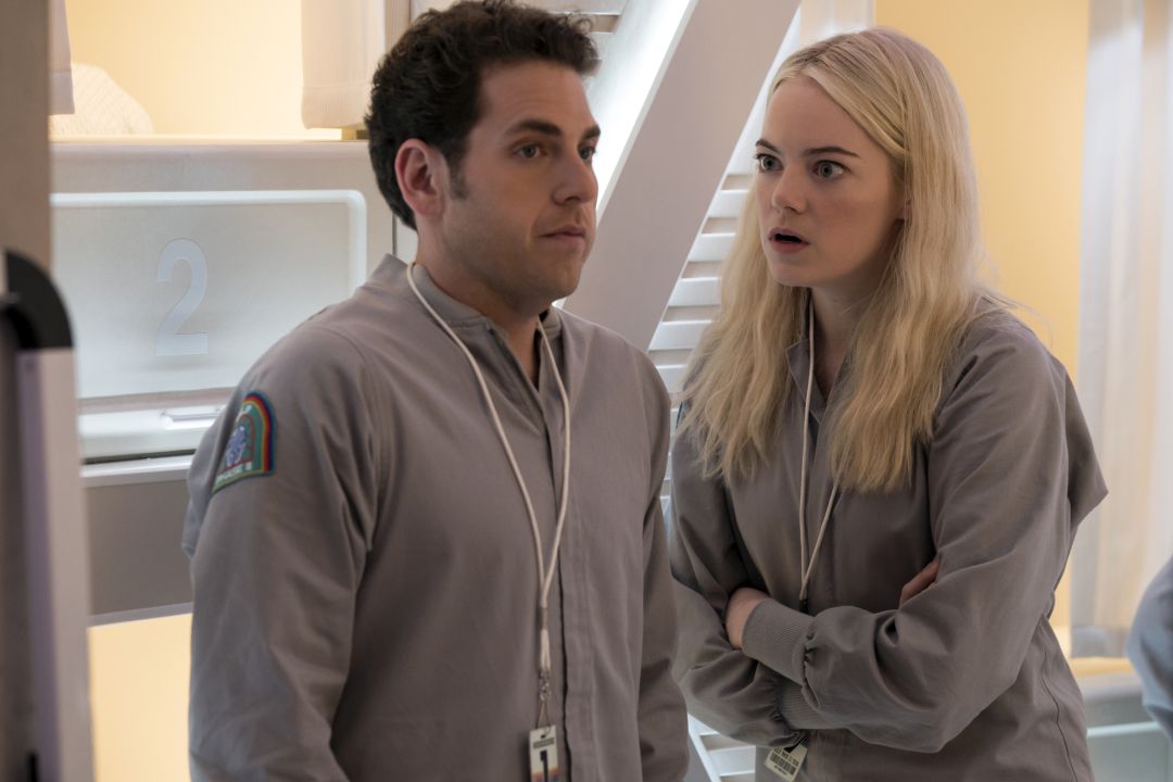Jonah Hill i Emma Stone en una escena de "Maniac". Jonah Hill i Emma Stone en una escena de "Maniac".
