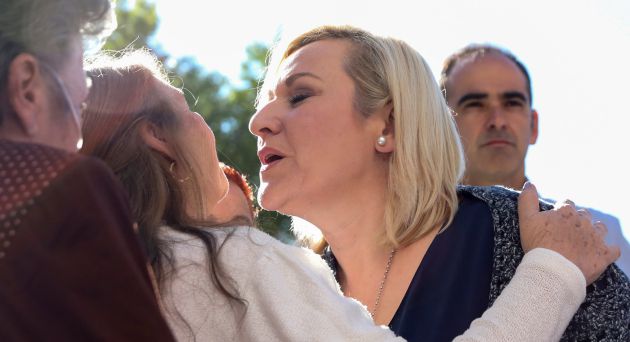 Inés Madrigal llega a la Audiencia Provincial este lunes Inés Madrigal llega a la Audiencia Provincial este lunes