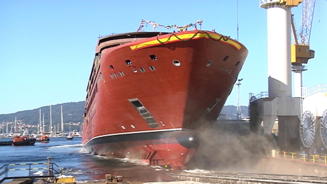 Barreras bota el crucero de lujo para Ritz Carlton