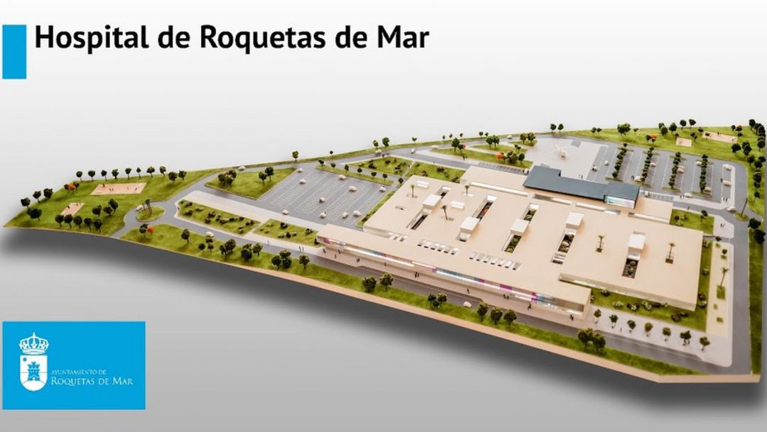 El futuro Hospital de Roquetas de Mar. El futuro Hospital de Roquetas de Mar.