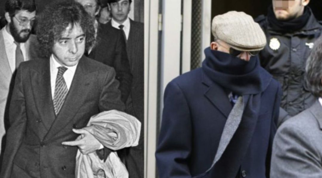 González Pacheco en 1981 (izquierda) y 2013 (derecha) González Pacheco en 1981 (izquierda) y 2013 (derecha)