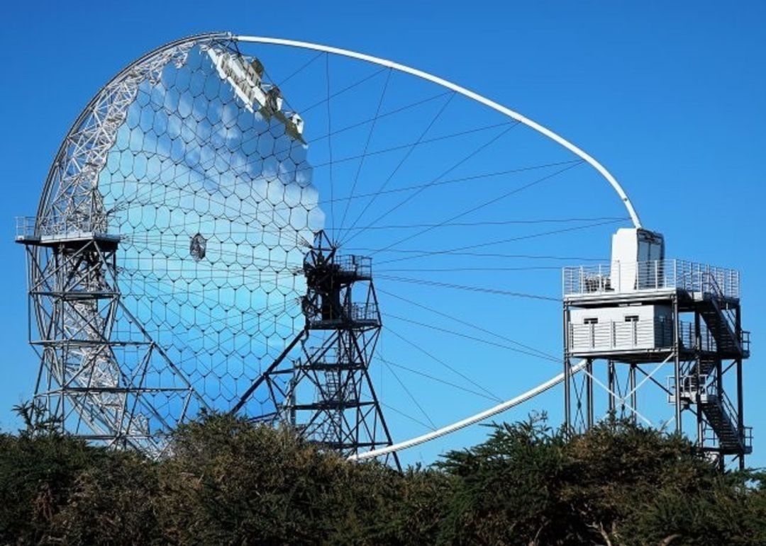 Pedro Duque inaugura en La Palma el prototipo de los telescopios Cherenkov Pedro Duque inaugura en La Palma el prototipo de los telescopios Cherenkov