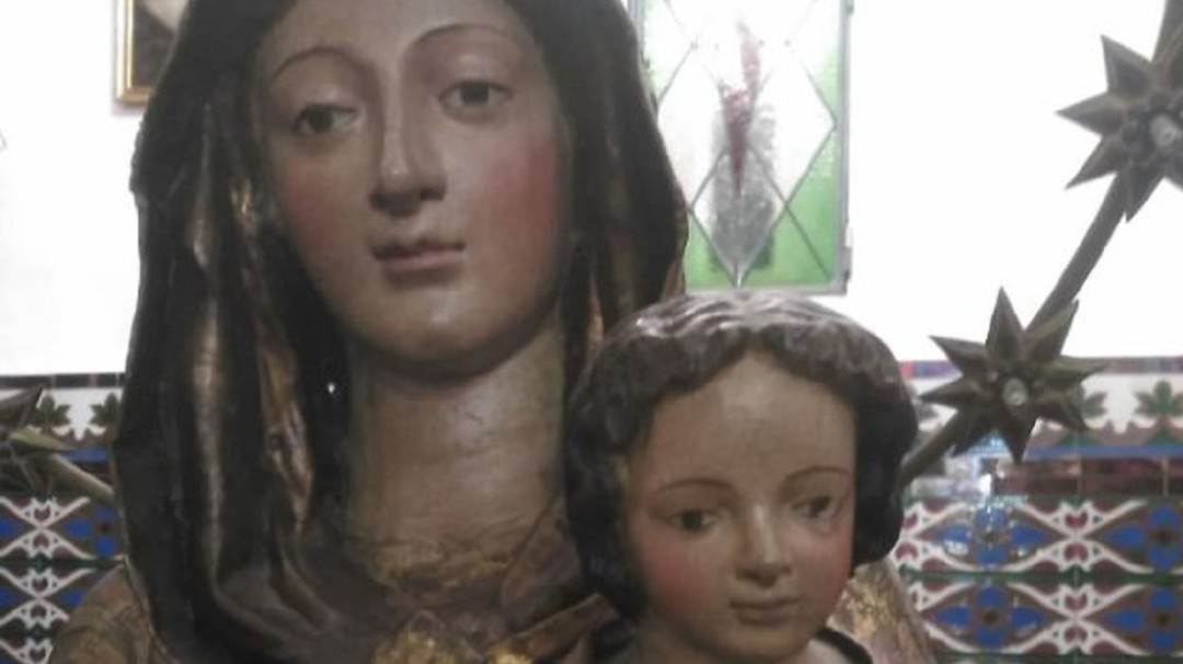 Desvelan la autoría de la Virgen del Rosario de Castilleja de la Cuesta