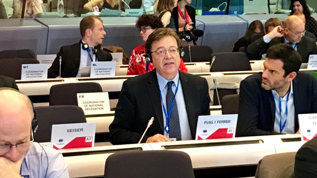 Puig reclama en Bruselas una política migratoria ordenada y segura